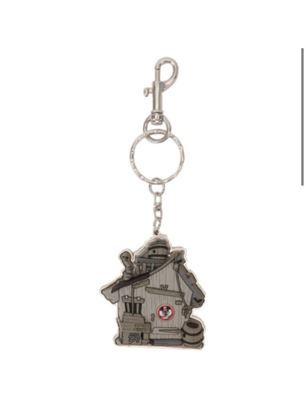 DISNEY 100 Mickey Mouse Club Bag Charm Keychain NEW New with tags